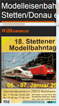 Mobile Screenshot of mec-stetten-donau.de